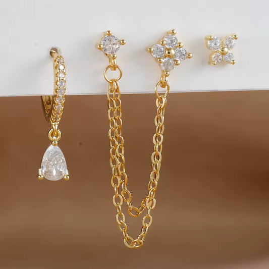 Aura™ |Set de 3 pendientes