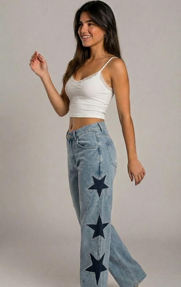 Martina™ |Jeans Streetwear