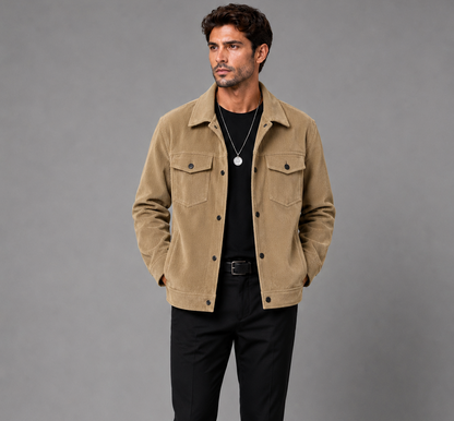 Hugo™ |Chaqueta Trucker de Pana Premium