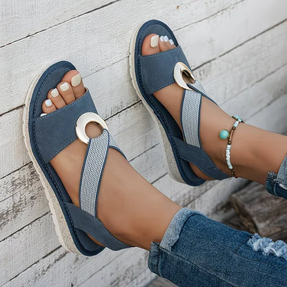 Zéphiriane | Sandalias elegantes con sujeción ajustada