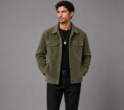 Hugo™ |Chaqueta Trucker de Pana Premium