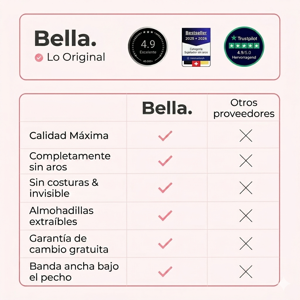 Bella™ |Sujetador premium sin costuras