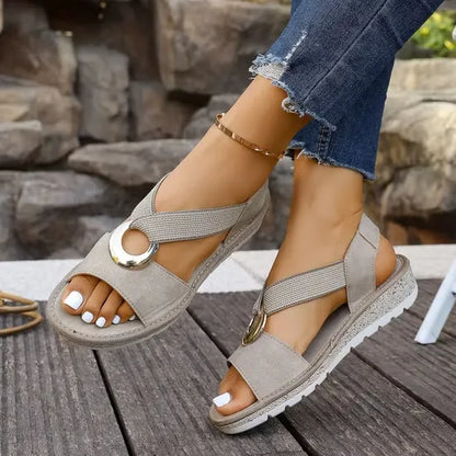 Zéphiriane | Sandalias elegantes con sujeción ajustada