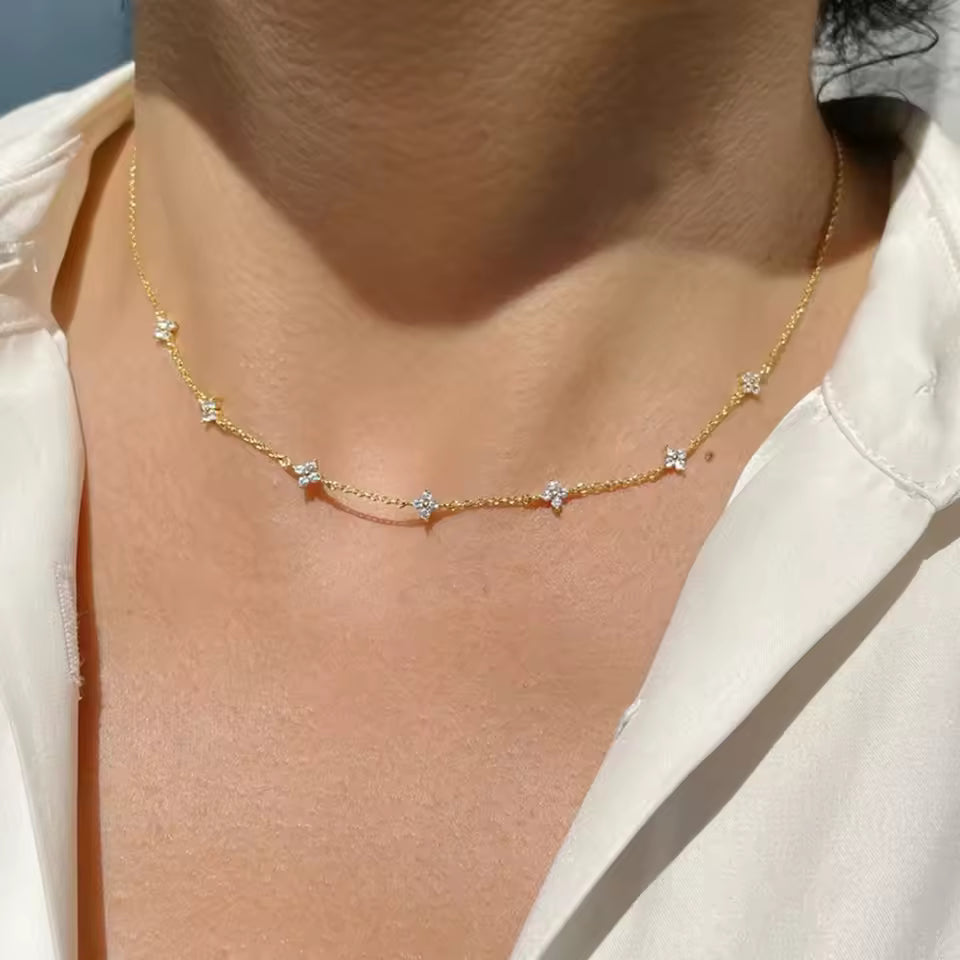 Destino™ |Collar de Trébol de Cuatro Hojas