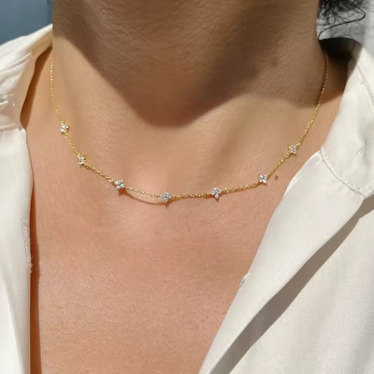 Destino™ |Collar de Trébol de Cuatro Hojas