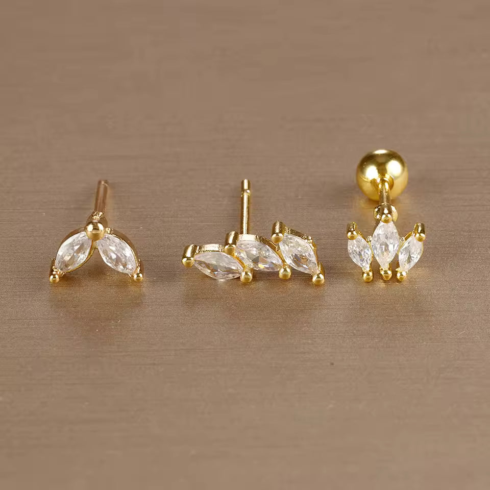 Monica™ |Trio de pendientes