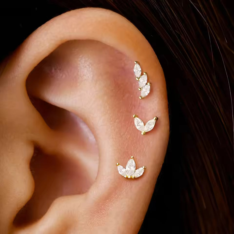 Monica™ |Trio de pendientes
